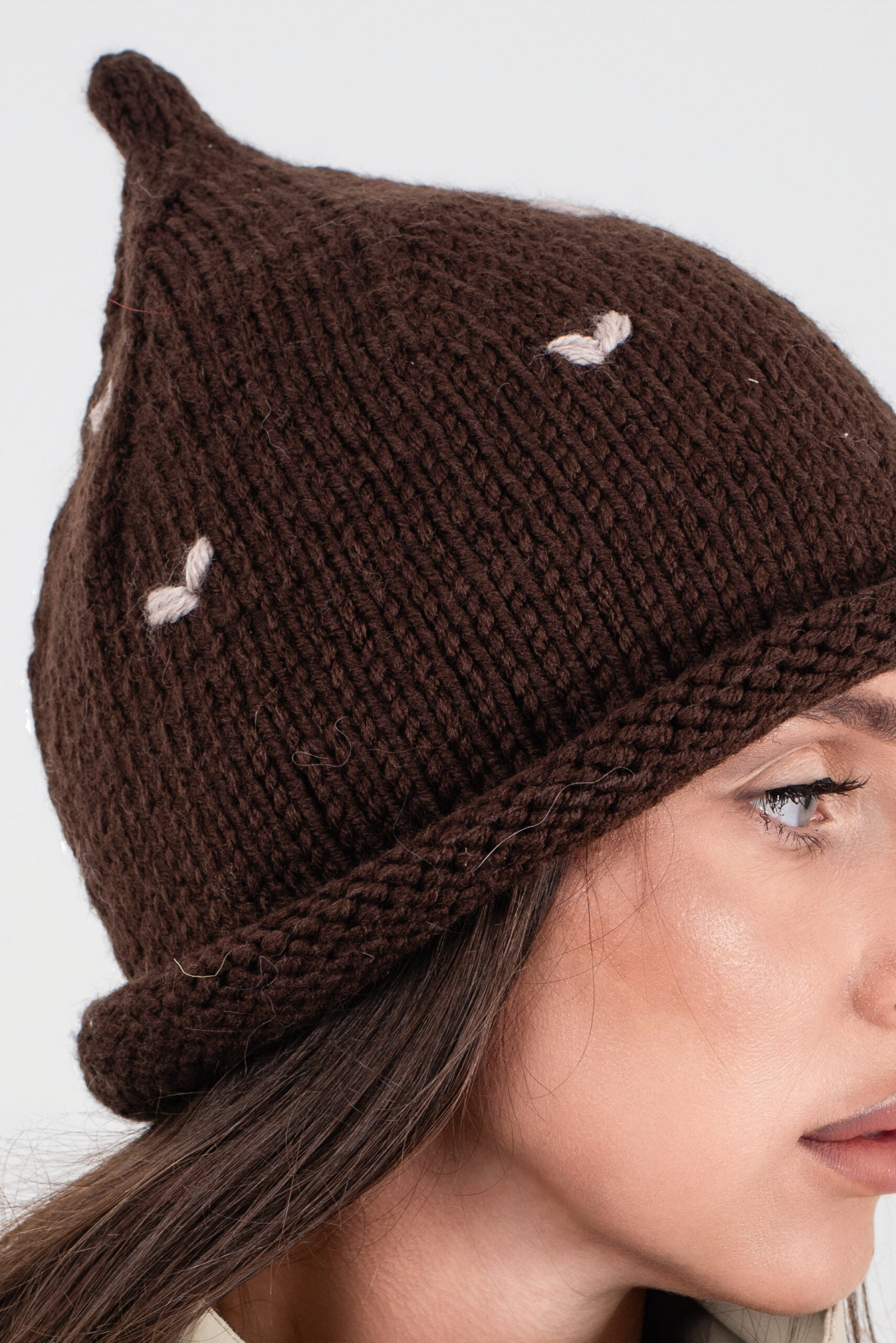 Шапка “Pippa” | Коричневый — изображение 4